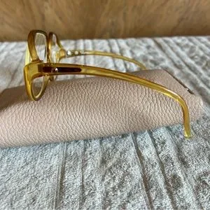 Saphira | Accessories | Vintage Saphira 486 Amber Oversized  display picture 3